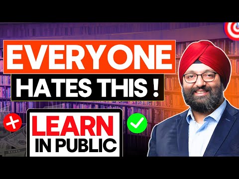 Learn in Public = High Paying Job?  | The Best Way and Real Truth