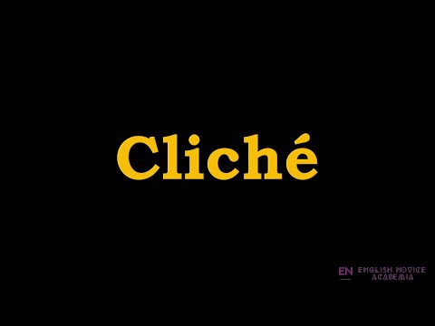 Cliché - Meaning, Pronunciation, Examples | How to pronounce Cliché in American English