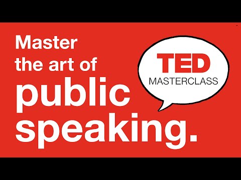 Master the art of public speaking with TED Masterclass