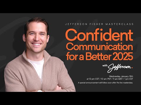 Free Masterclass: Confident Communication for a Better 2025